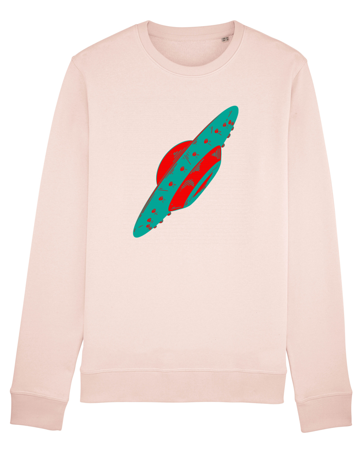 Bluză mânecă lungă Unisex Rise Candy Pink