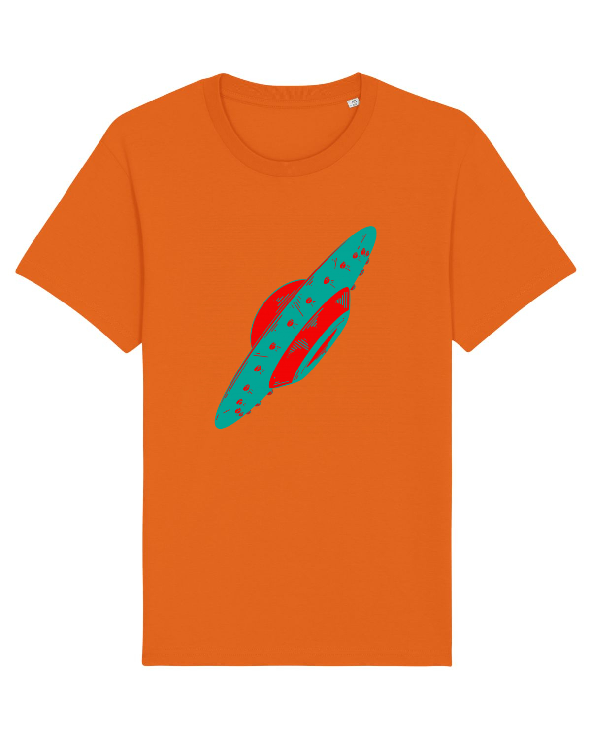 Tricou mânecă scurtă Unisex Rocker Bright Orange