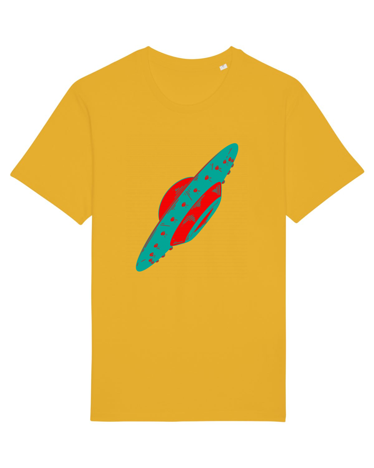 Tricou mânecă scurtă Unisex Rocker Spectra Yellow