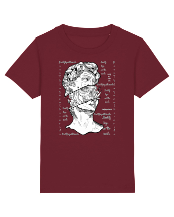 Beauty is on the inside Burgundy