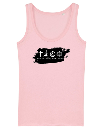 Crucea ma-sii vine iarna Cotton Pink