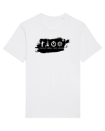Crucea ma-sii vine iarna Tricou mânecă scurtă Unisex Rocker