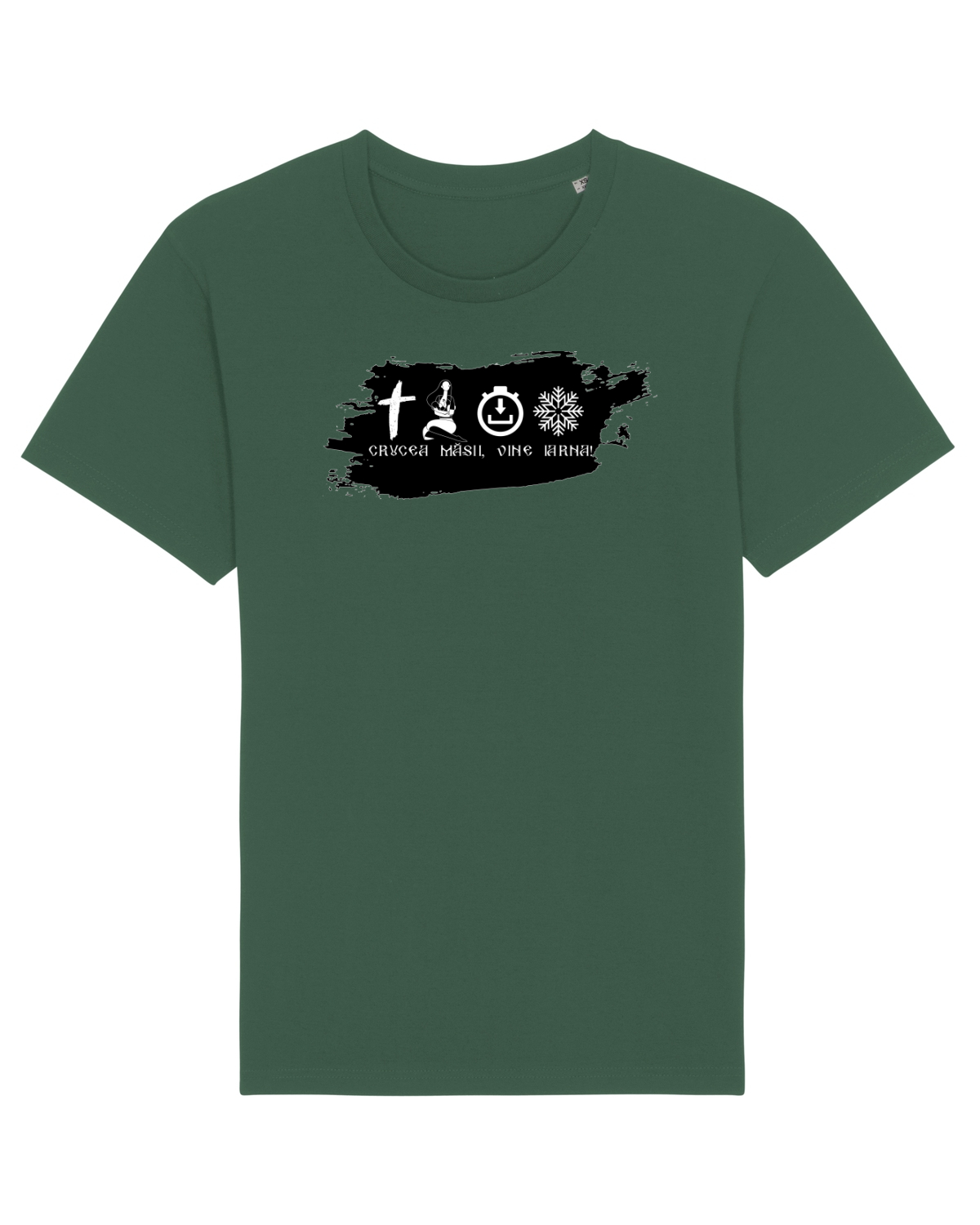 Tricou mânecă scurtă Unisex Rocker Bottle Green