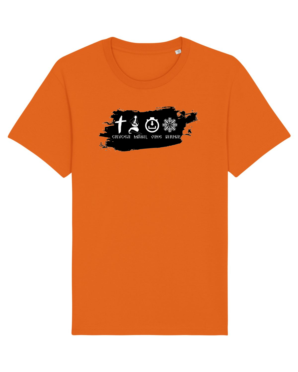Tricou mânecă scurtă Unisex Rocker Bright Orange