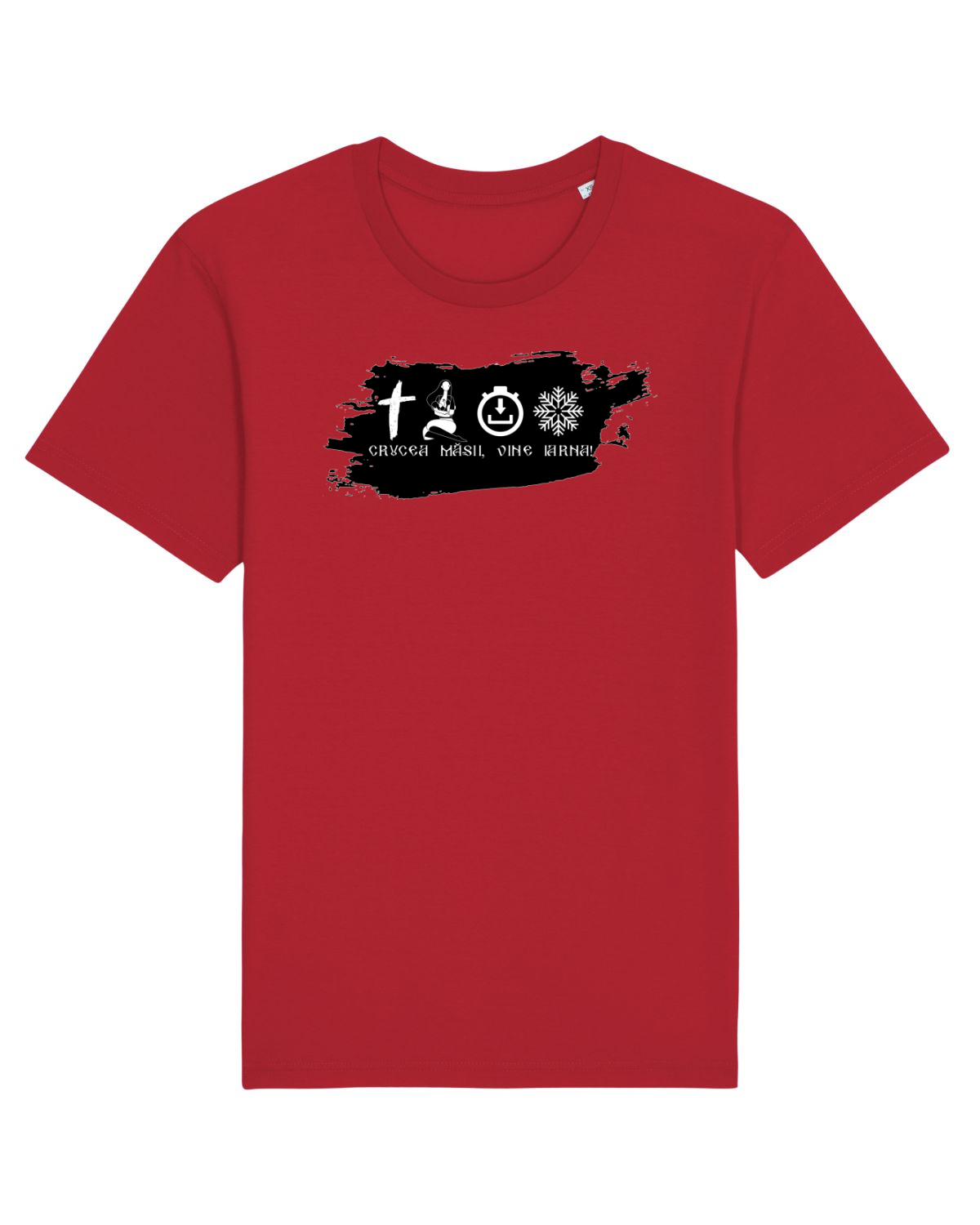 Tricou mânecă scurtă Unisex Rocker Red