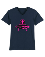 Alien And UFO Tricou mânecă scurtă guler V Bărbat Presenter