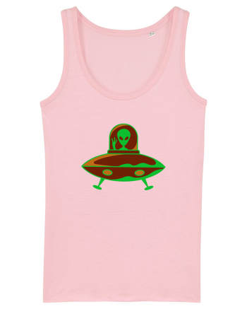  Retro UFO Cotton Pink