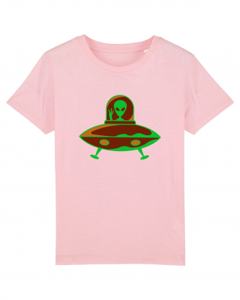  Retro UFO Cotton Pink