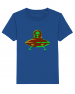  Retro UFO Tricou mânecă scurtă  Copii Mini Creator