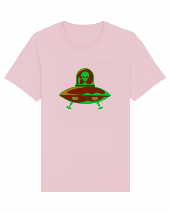  Retro UFO Cotton Pink