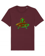  Retro UFO Tricou mânecă scurtă Unisex Rocker