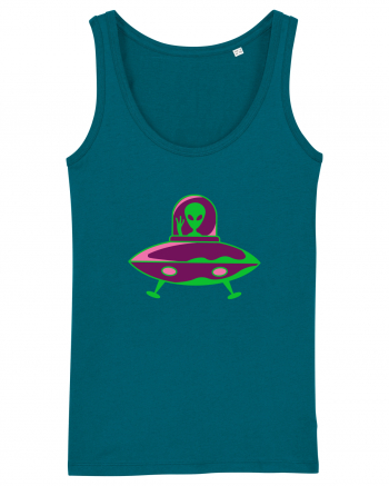  Retro UFO Ocean Depth