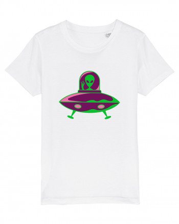  Retro UFO White