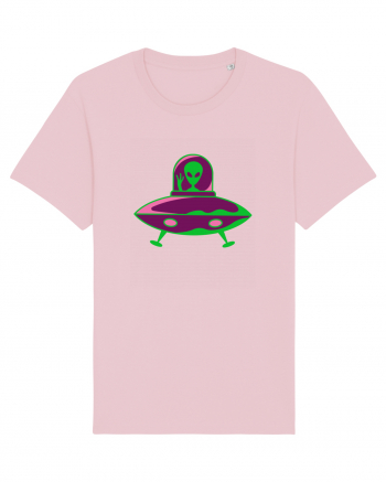  Retro UFO Cotton Pink
