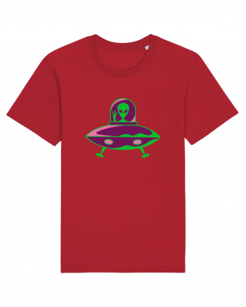  Retro UFO Red