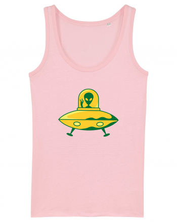  Retro UFO Cotton Pink