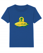  Retro UFO Tricou mânecă scurtă  Copii Mini Creator