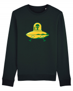  Retro UFO Bluză mânecă lungă Unisex Rise