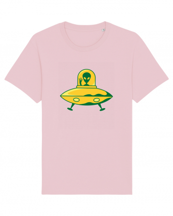  Retro UFO Cotton Pink