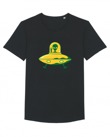  Retro UFO Black