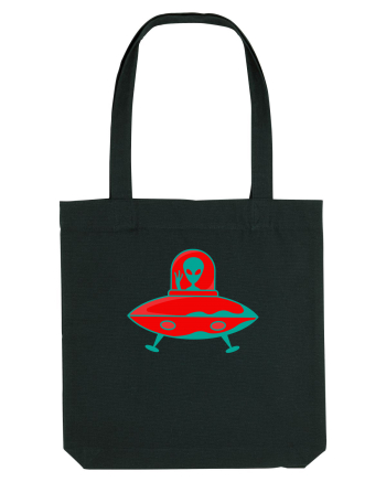  Retro UFO Black