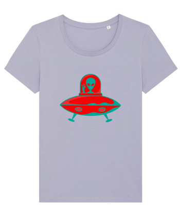 Retro UFO Lavender