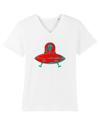  Retro UFO White