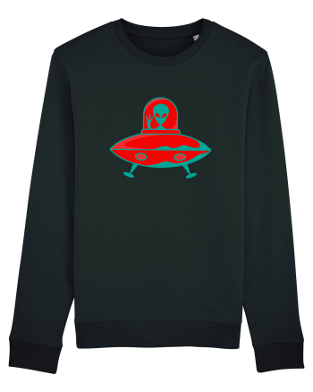  Retro UFO Black