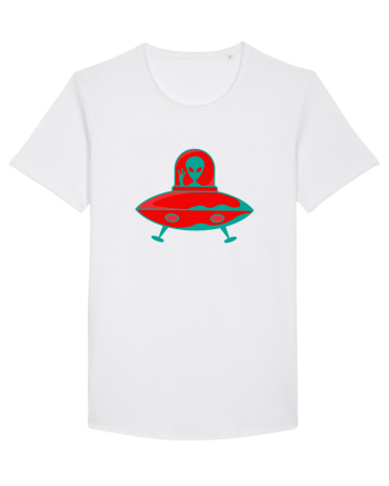  Retro UFO White