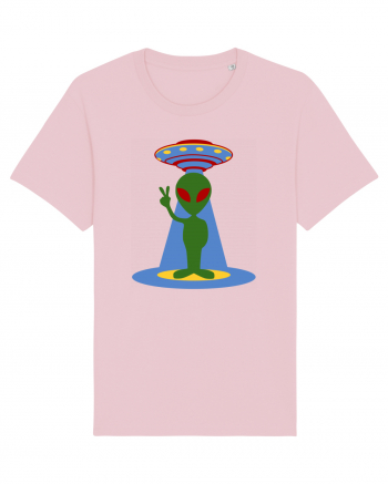  Retro UFO Cotton Pink