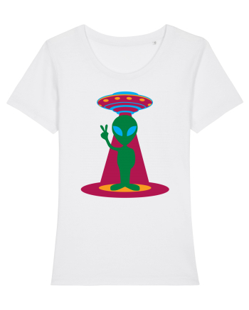  Retro UFO White