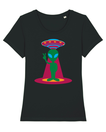  Retro UFO Black
