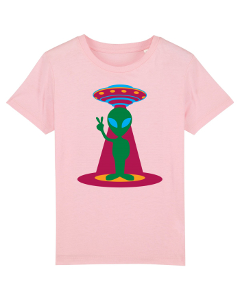  Retro UFO Cotton Pink