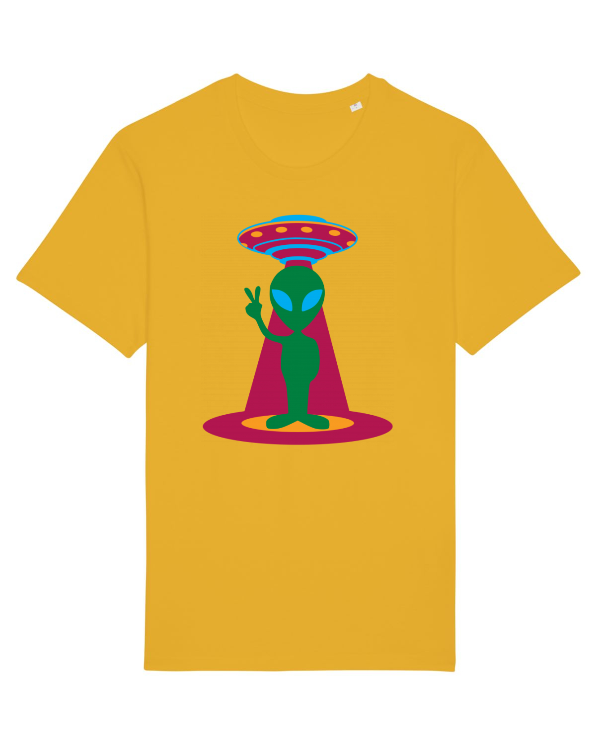 Tricou mânecă scurtă Unisex Rocker Spectra Yellow
