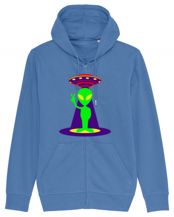 Alien And UFO Bright Blue