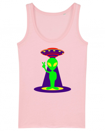 Alien And UFO Cotton Pink