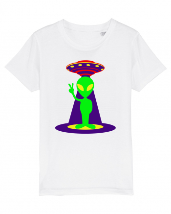 Alien And UFO White