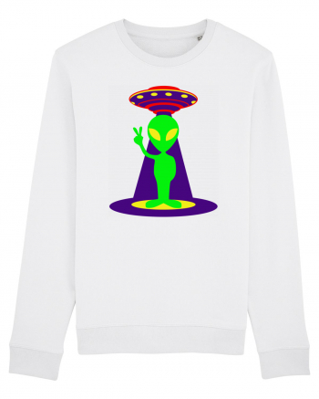 Alien And UFO White