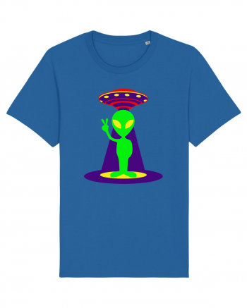 Alien And UFO Royal Blue