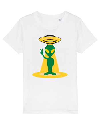 Alien And UFO White