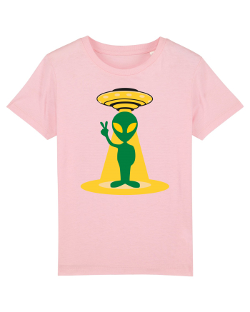 Alien And UFO Cotton Pink