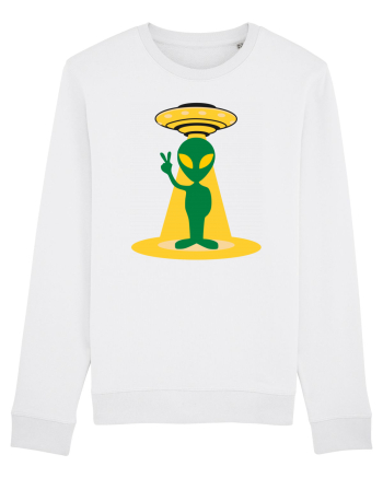 Alien And UFO White