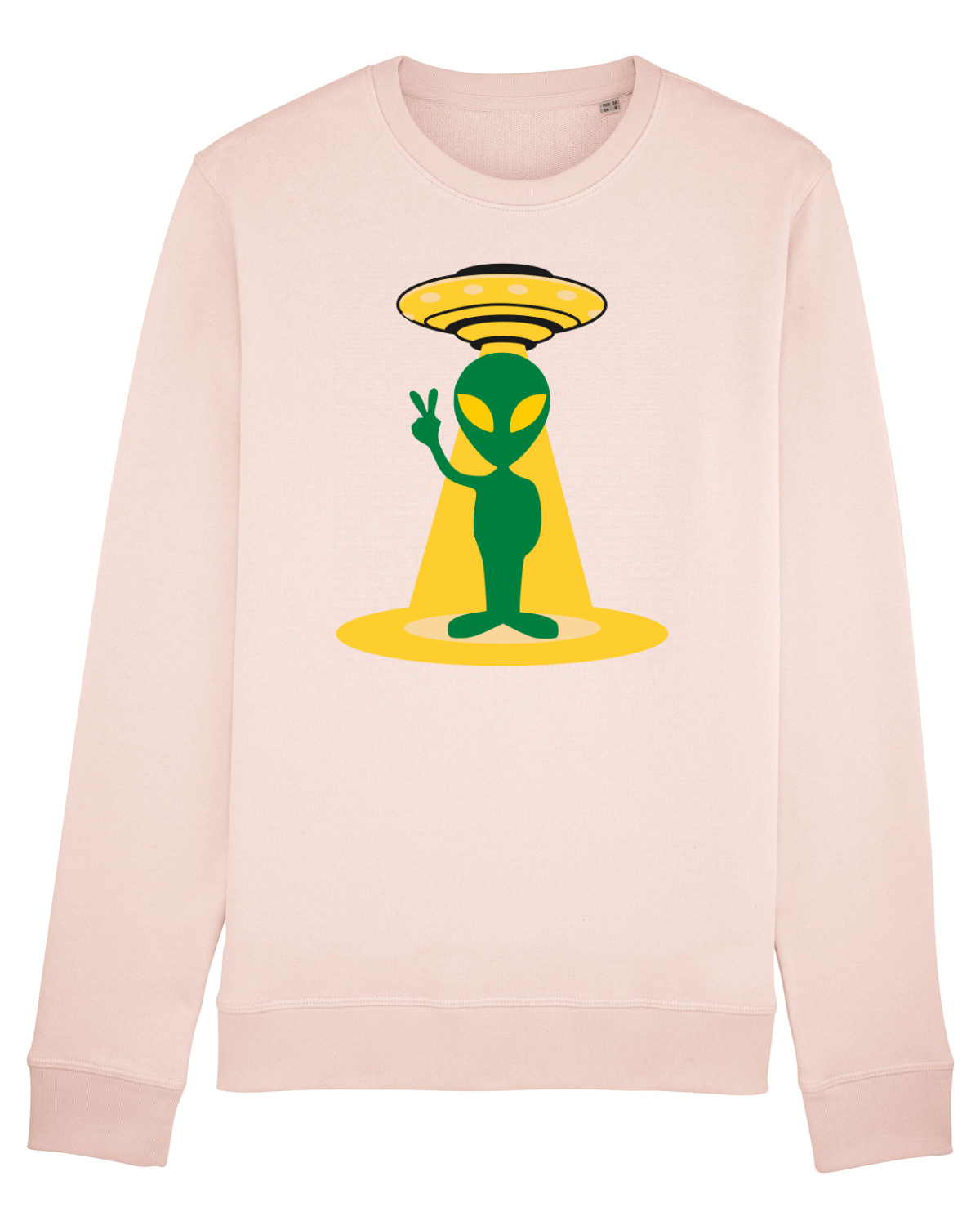 Bluză mânecă lungă Unisex Rise Candy Pink