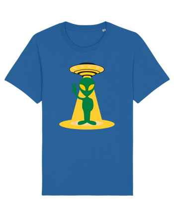 Alien And UFO Royal Blue