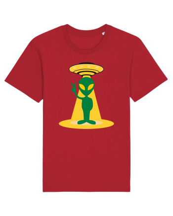 Alien And UFO Red