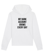 My bank account grows everyday Hanorac Unisex Drummer