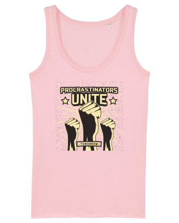 Procrastinators Unite Tomorrow Cotton Pink