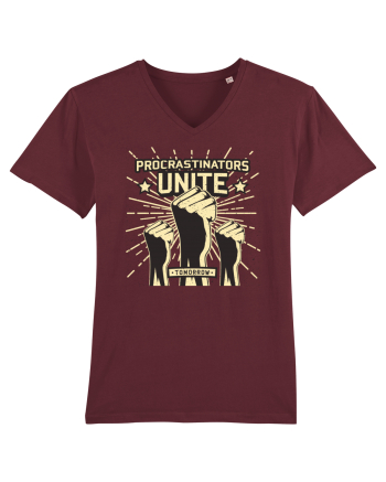 Procrastinators Unite Tomorrow Burgundy