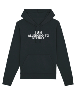I am allergic to people Hanorac Unisex Drummer