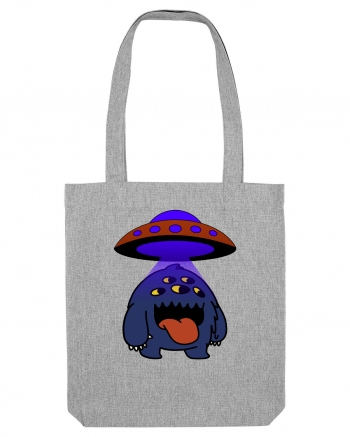 Funny Alien Heather Grey